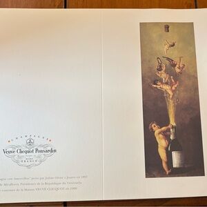 Veuve Clicquot Ponsardin 
Champagne cards